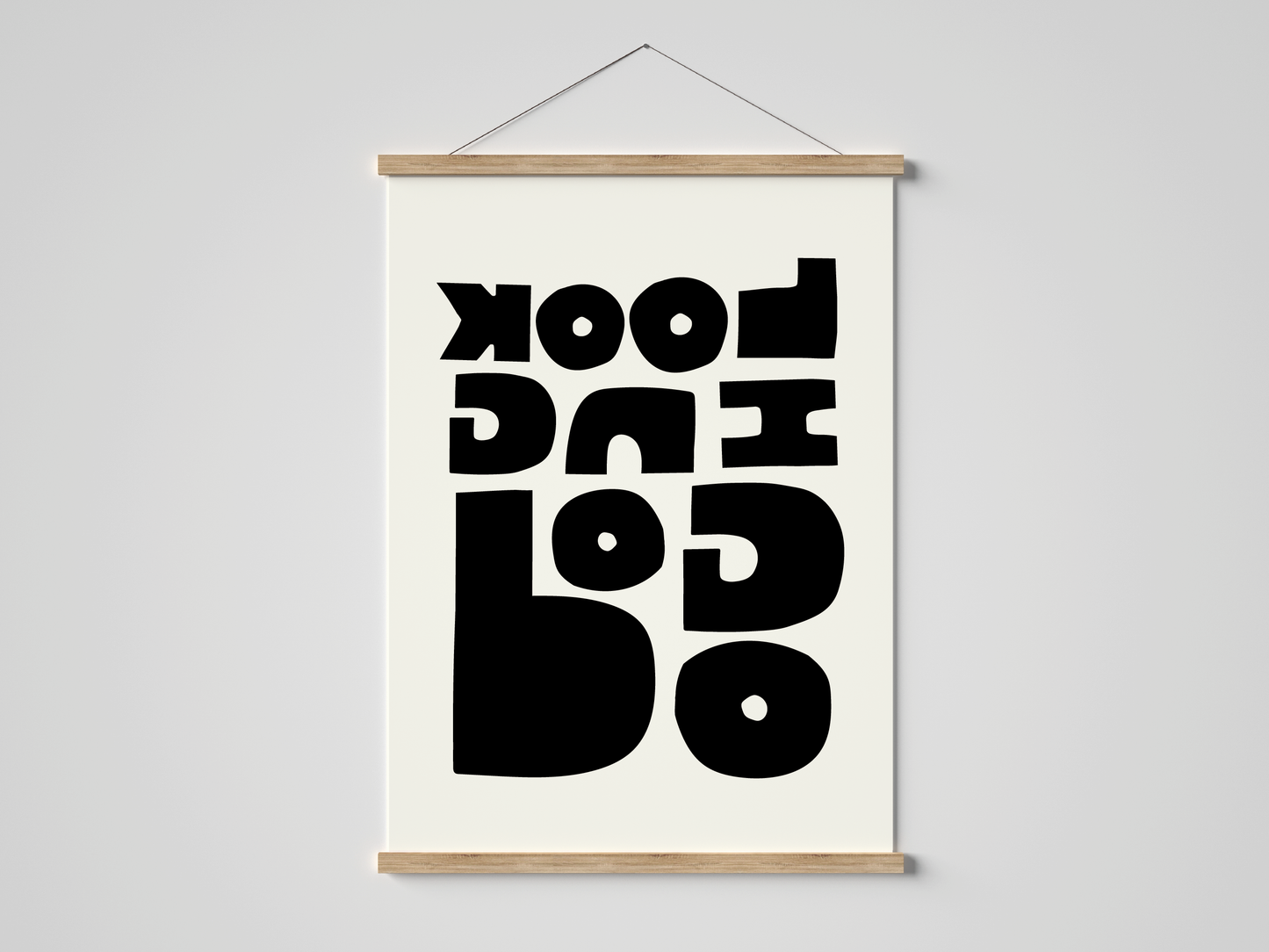 'Looking Good' Art Print (Reflects in Mirror)