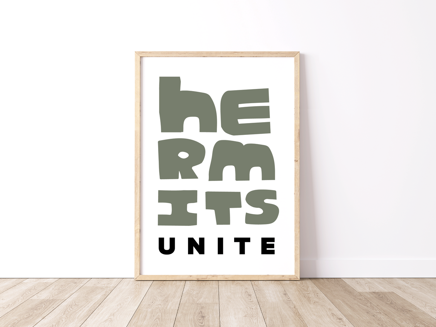 Hermits Unite Art Print