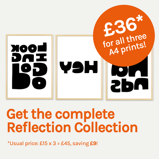 The Complete A4  'Reflection Collection' Set