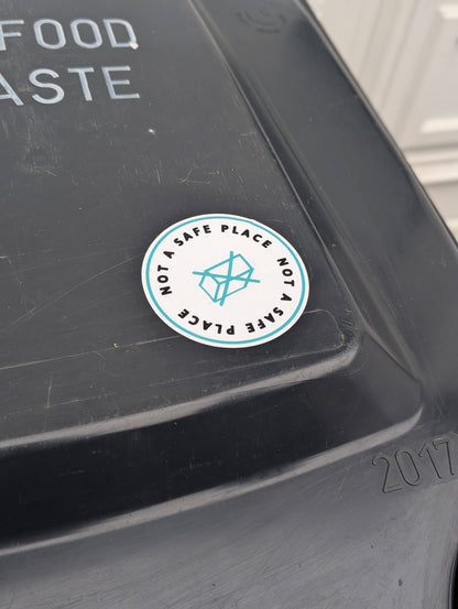 Do Not Leave Deliveries Here Sticker