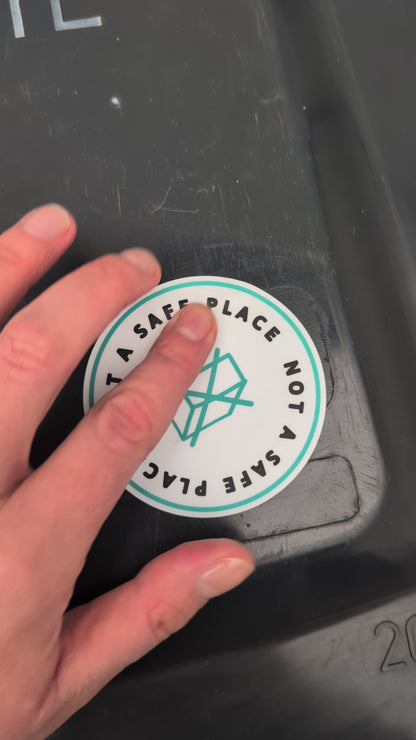Do Not Leave Deliveries Here Sticker