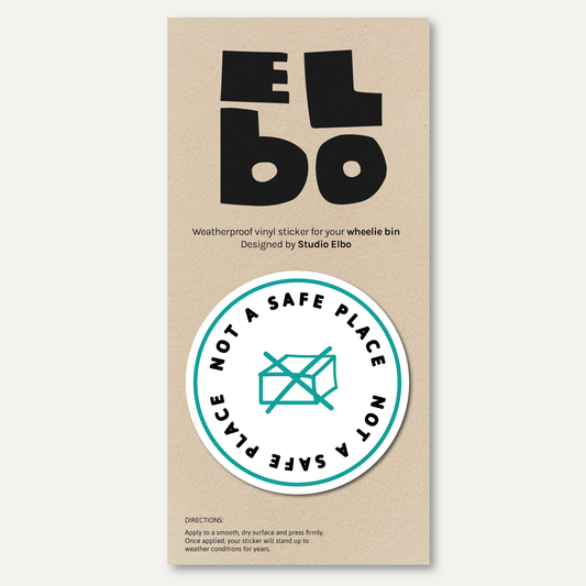 Do Not Leave Deliveries Here Sticker