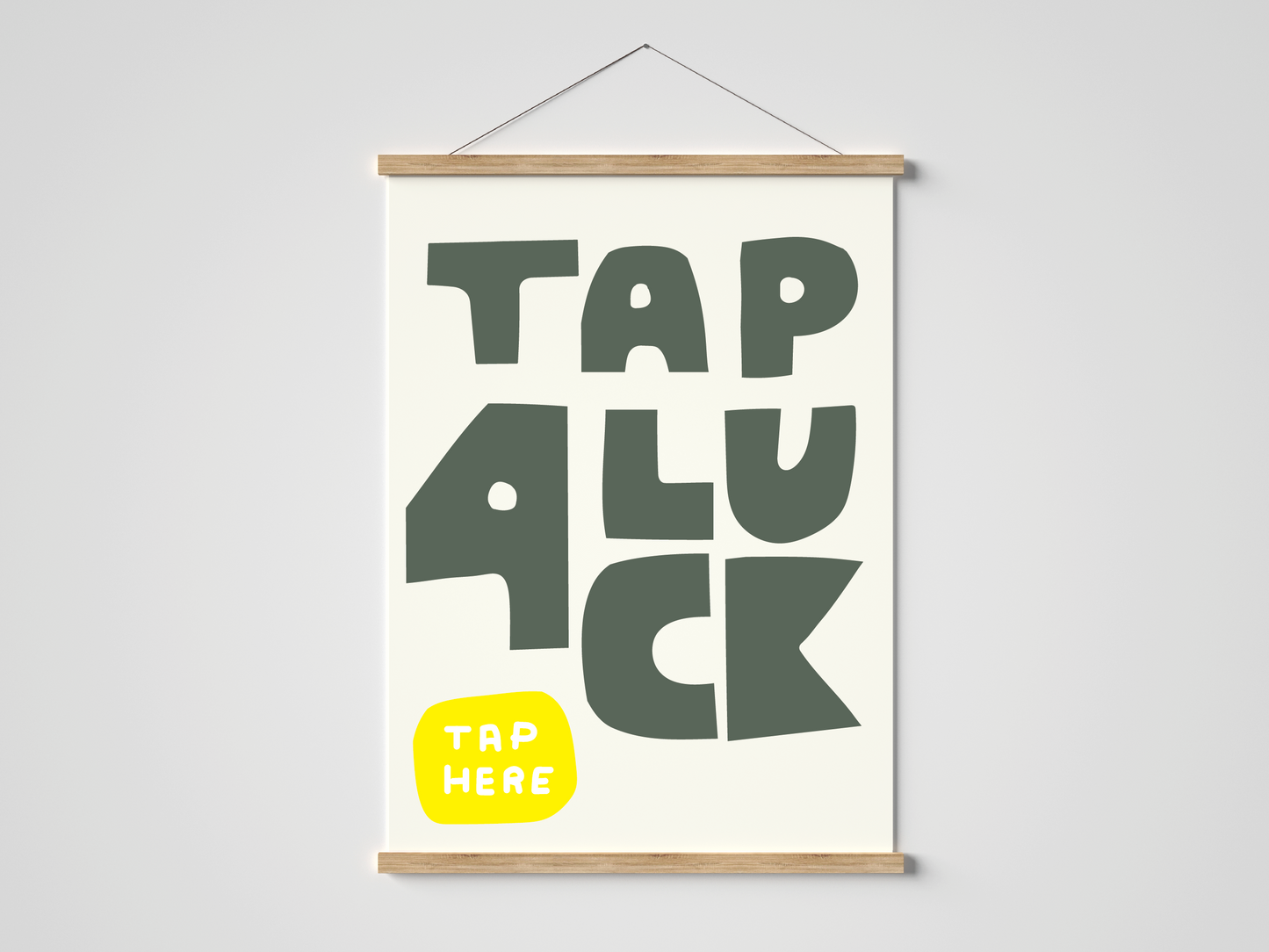 Tap For Luck Art Print